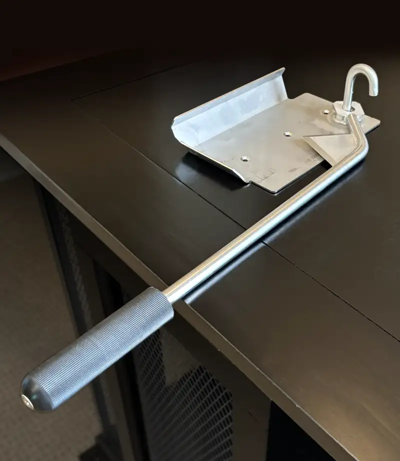 Aw Shucks- #1 oyster shucker. Lifetime guarantee. Made in USA