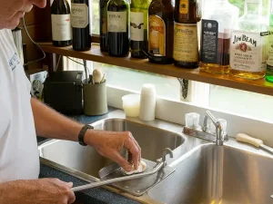 Aw Shucks- steel mounted steel oyster shucker.